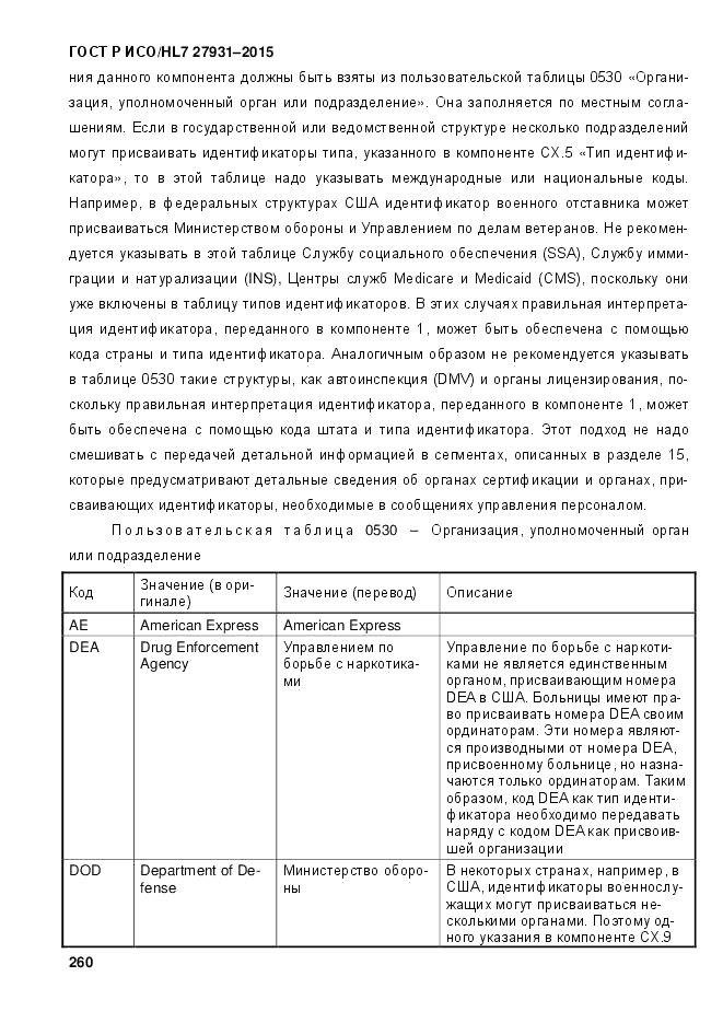 ГОСТ Р ИСО/HL 7 27931-2015, страница 267